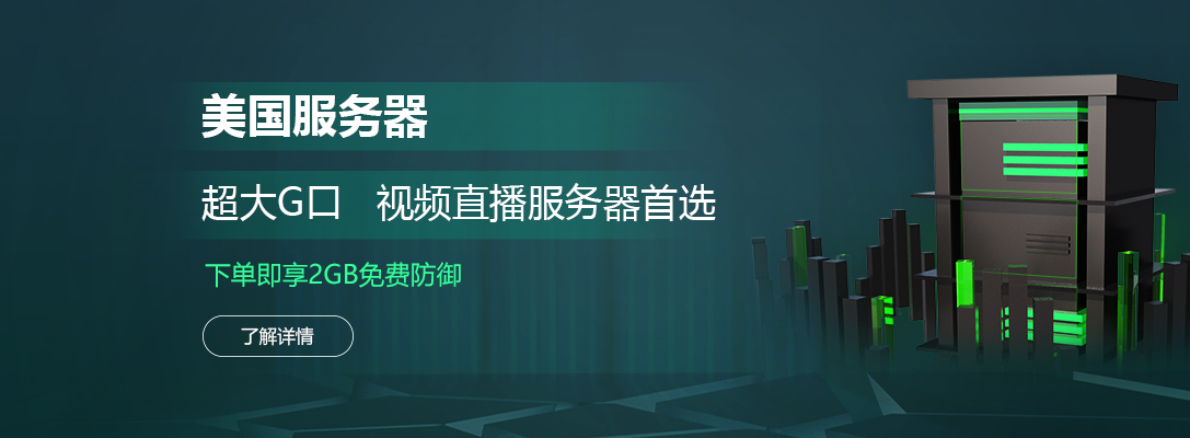 美國服務器租用